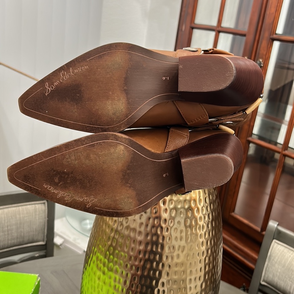 SAM EDELMAN JACKIE WESTERN BOOT - Picture 10 of 14